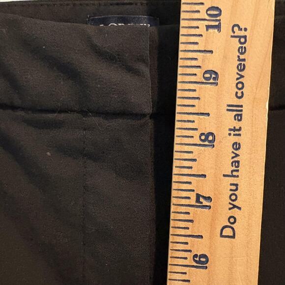 J.Crew Pants Womens 2 Black Ruby Crop Slim Ankle Dress Work Stretch Cropped - Picture 10 of 13